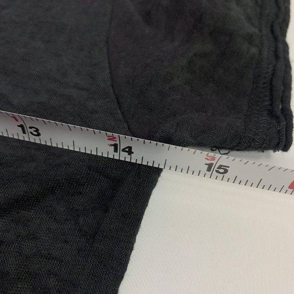 NWT Unbroken Apparel Sheer V Neck Shirt "Heartbreaker" Womens Top Size Medium - Picture 8 of 8